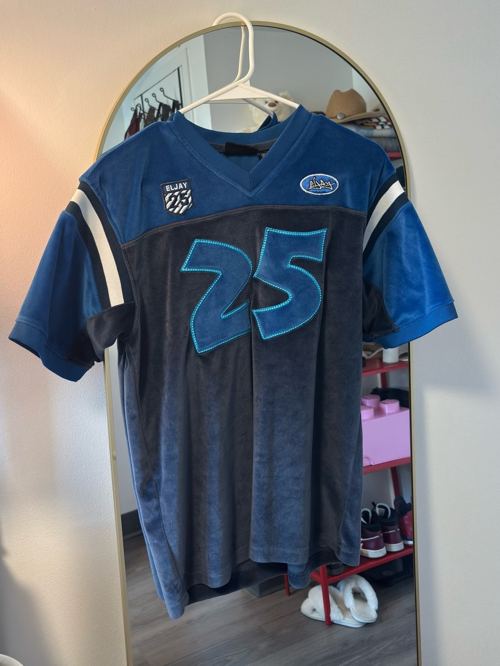 Velour Jersey Tee